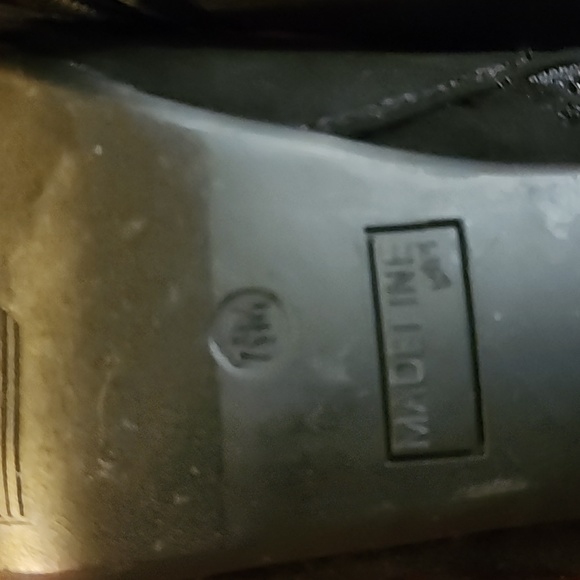 Suede Slouched high heel boots - Picture 3 of 4